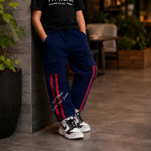 Dark Blue Baggy Jeans