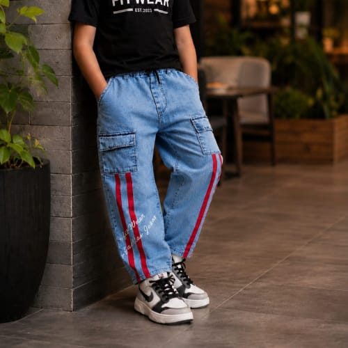 Sky Baggy Jeans