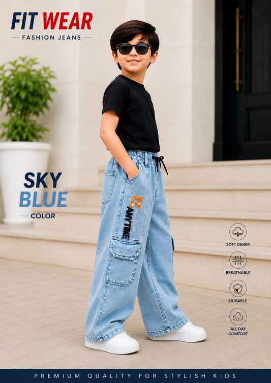 Sky Wide-Leg Jeans