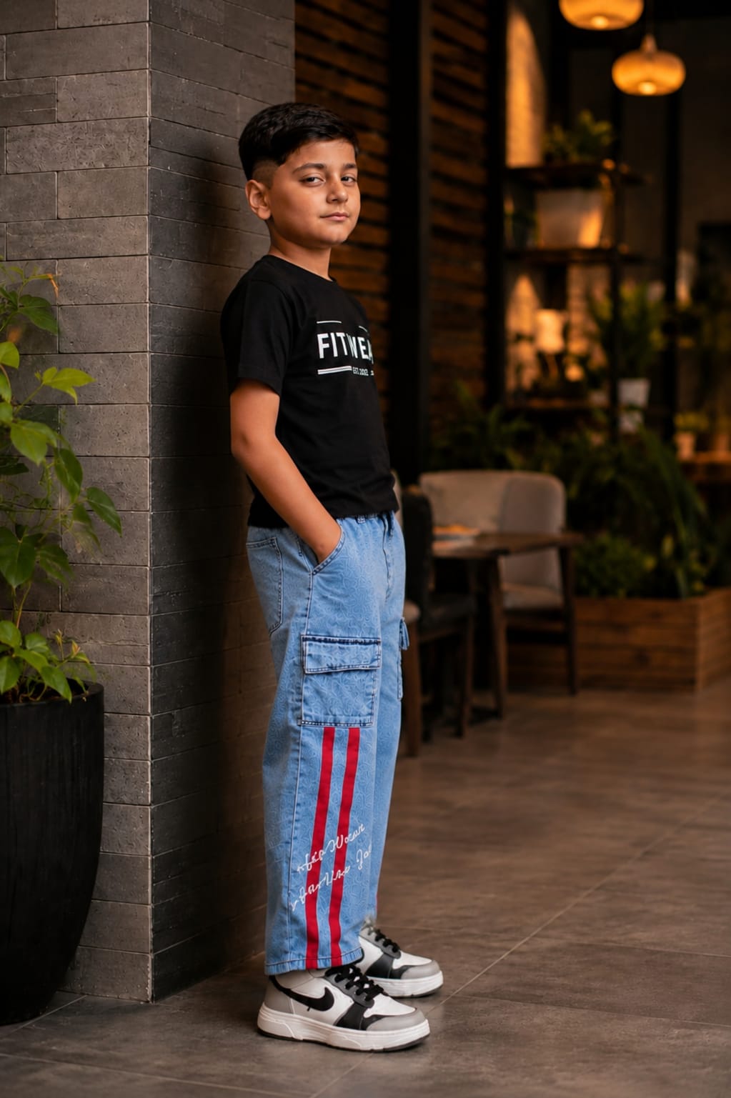 Sky Baggy Jeans